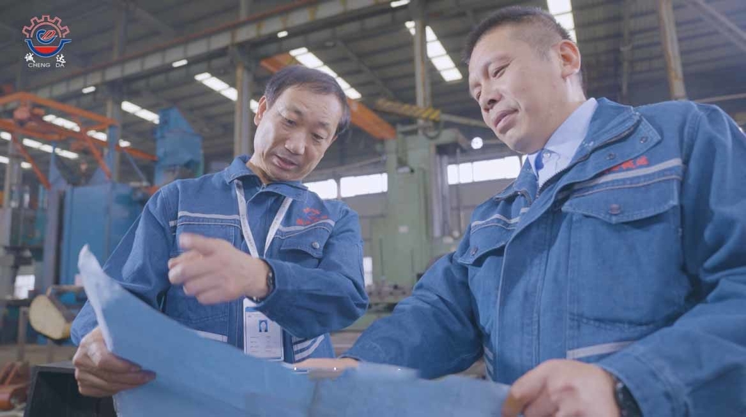 Shaanxi CHENGDA Industry Furnace MAKE Co., Ltd. linea di produzione del produttore