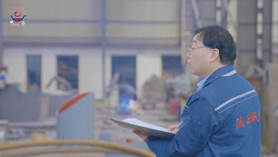 Shaanxi CHENGDA Industry Furnace MAKE Co., Ltd. linea di produzione del produttore