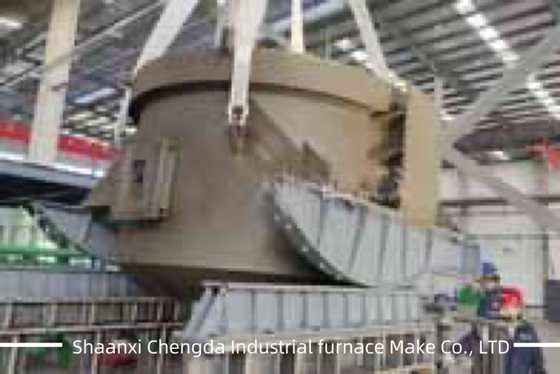5ton- 30ton Electric Industrial Copper Smelting Furnace Electric