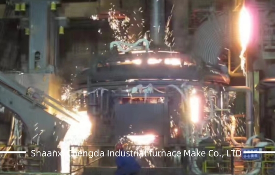 Treatment And Recovery Of Stainless Steel Acid Mud 1000-1800KVA DC Melting Furnace