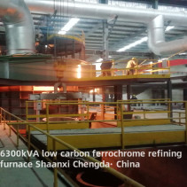 6300kVA Low Carbon Ferrochrome Refining Furnace（New）