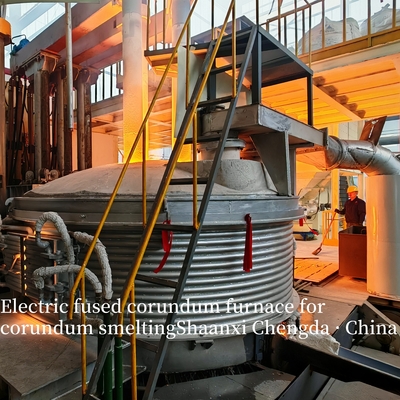 Electric fused corundum furnace for corundum smelting