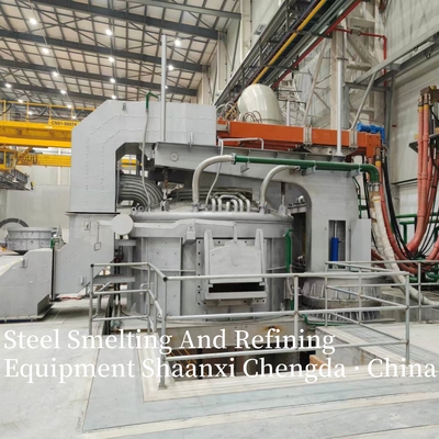 Steel Smelting And Electric Arc Furnace steelmaking equipment in the steel production process