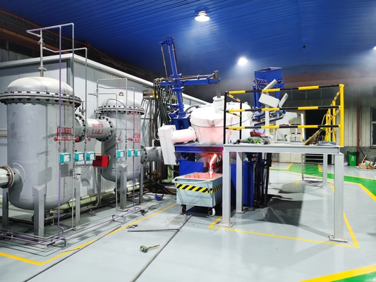 OEM forno ad arco elettrico a corrente continua industriale ISO 9001 attrezzature di fusione dell'acciaio