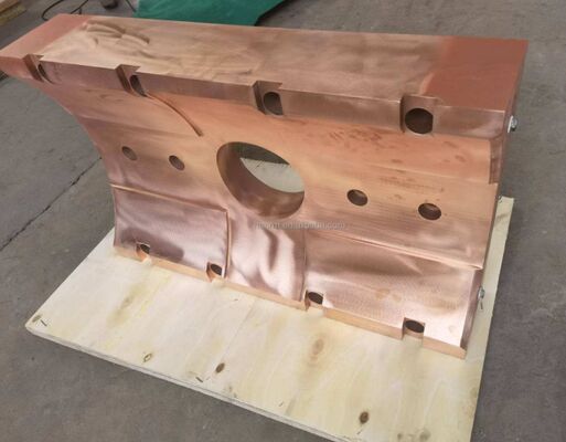 Mascella di contatto in rame per braccio conduttivo elettrodo per forno ad arco elettrico EAF LRF