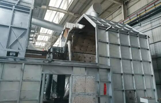 Apparecchiatura per il trattamento delle ceneri di alluminio con temperatura di fusione di 1550-1650°C, consumo energetico di 750-850 kWh/t e capacità di trattamento giornaliera di 60-160 t