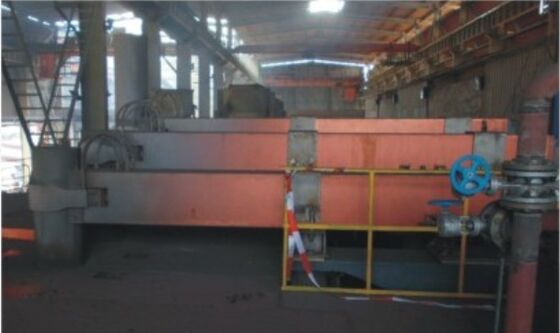 forno per leghe rame-cobalto