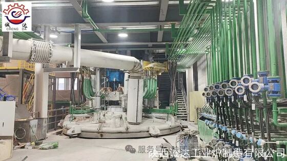 Fornace elettrica per la fusione della lana di roccia su larga scala