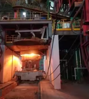 Forno per la raffinazione di leghe di ferro per ferrocromo a basso e medio tenore di carbonio. Introduzione al prodotto e parametri tecnici.