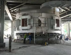 Prezzo competitivo Forno ad arco sommerso a controllo PLC per la fusione delle leghe e la produzione industriale di silicio