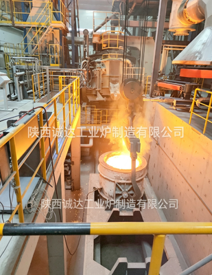 Fornace ad arco DC al plasma da 500kW con catodo di rame per fusione, apparecchiatura di fusione elettrica per capacità di 5 tonnellate a 1500°C