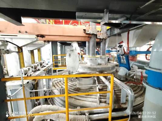 Forno ad arco elettrico a corrente continua a più elettrodi 5000 KVA Capacità nominale per il recupero delle risorse di scorie di vanadio-titanio ISO 9001