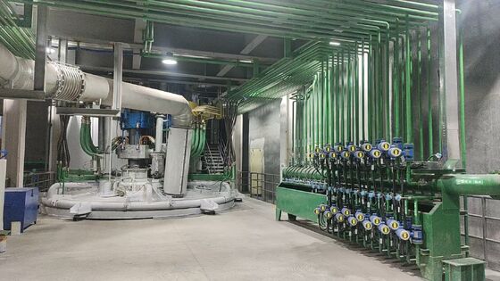 Forno elettrico per fusione di lana di roccia Impianto di produzione di lana minerale con fango rosso da 3000 kVA di ceneri volanti