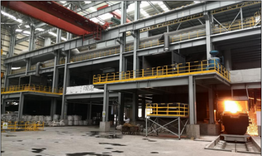 Fornace di inclinazione per raffinazione elettrica a ferrocromo a microcarbonio attrezzature di produzione di fusione di leghe FeCr