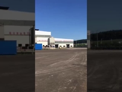 Disposizione del sito del forno di minerale a corrente continua di manganese-silicio